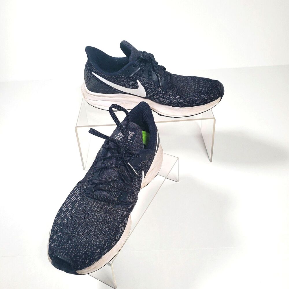 Nike Mesh Zoom Pegasus 35 Women’s Sneakers Size 6.5 Black White Running Walking